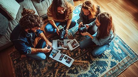 Photo and video slideshow
