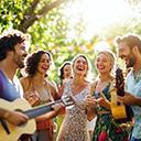 Royalty-free music and transitions