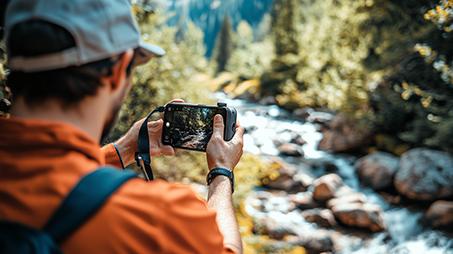 Vertical video on smartphone