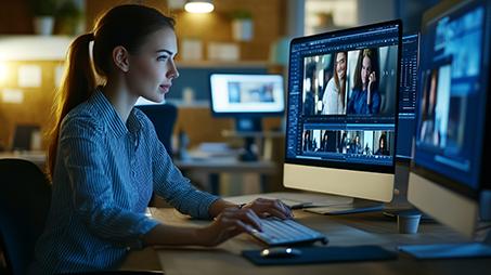 Vertical video creation